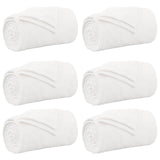 Vidaxl kleden 6 pcs wit 150 x 200 cm fleece