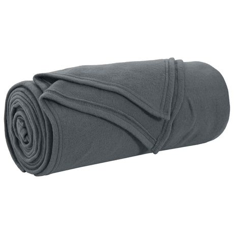 Vidaxl kleden 24 pcs donkergrijs 200 x 150 cm fleece
