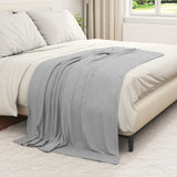 Vidaxl kleden 24 pcs grijs 170 x 130 cm fleece