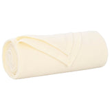 Vidaxl kleden 24 pcs crème 200 x 150 cm fleece