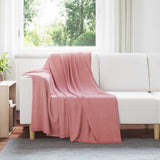Vidaxl kleden 24 pcs roze 170 x 130 cm fleece