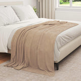 Vidaxl kleden 6 pcs kameel 210 x 140 cm fleece