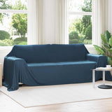 Vidaxl kleden 6 pcs marineblauw 350 x 270 cm fleece