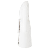 Vidaxl badjas zonder kap wit xxxl flanel