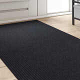 Vidaxl tapijt loper antraciet 80 x 250 cm stof