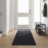 Vidaxl tapijt loper antraciet 80 x 400 cm stof