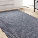 Vidaxl tapijt loper lichtgrijs 80 x 200 cm stof
