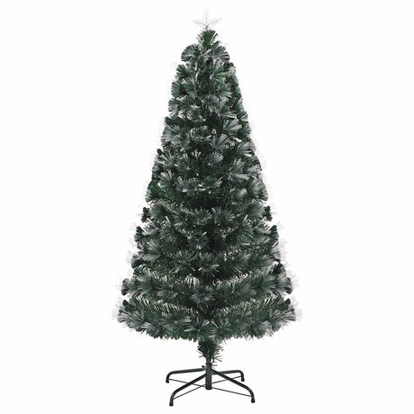Vidaxl kunstkerstboom met 160 led met standaard groen 150 cm pvc