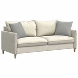 Vidaxl sofa kussens 2 stuks lichtgrijs 45 x 45 cm stof