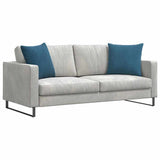 Vidaxl sofa kussens 2 stuks blauw 50 x 50 cm cordstof