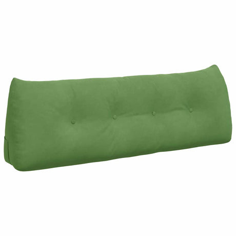 Vidaxl rugkussen lichtgroen 140 x 24 x 50 cm fluweel