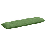 Vidaxl rugkussen lichtgroen 180 x 50 cm cordstof