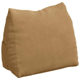 Vidaxl rugkussen bruin 60 x 20 x 50 cm cordstof