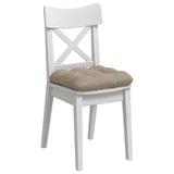 Vidaxl zitkussens 4 pcs taupe 40 x 40 cm microvezel stof