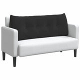 Vidaxl rugkussen zwart 120 x 24 x 50 cm fluweel
