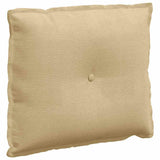 Vidaxl rugkussen grijs groen 60 x 50 cm cordstof