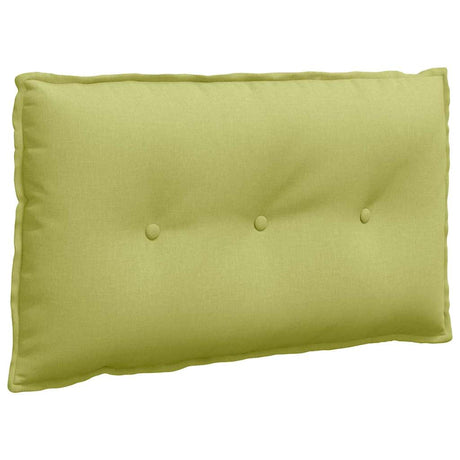 Vidaxl rugkussen lichtgroen 80 x 19 x 50 cm stof