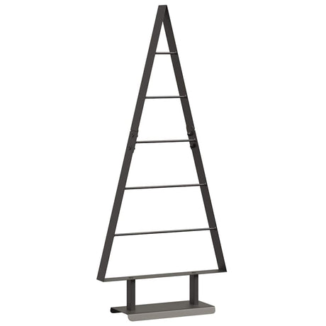 Vidaxl metalen kerstboom met standaard zwart 90 cm staal