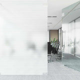 Vidaxl zelfklevende raamfolie gesatineerde strepen 45 x 1000 cm pvc