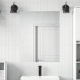 Vidaxl zelfklevende spiegelfolie 90 x 200 cm 2 pcs zilver pet