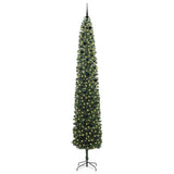Vidaxl kunstkerstboom groen 300 cm pvc en staal en kunststof