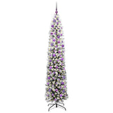 Vidaxl kunstkerstboom groen 210 cm pvc en staal en kunststof