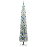 Vidaxl kunstkerstboom groen 270 cm pvc en staal en kunststof