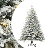 Vidaxl artificial pre-lit kerstboom met ballenset groen 150 cm