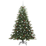 Vidaxl kunstkerstboom groen 180 cm pvc en metaal en plastic
