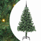 Vidaxl kerstboom met 150 led met standaard groen 150 cm pvc