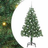 Vidaxl kerstboom met 150 led met standaard groen 150 cm pvc