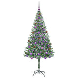 Vidaxl kunstkerstboom met 300 led groen 180 cm pvc en staal