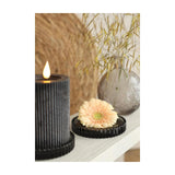 Ideas for seasons bols en verre gris lot de 4 ø10cm