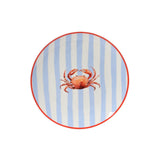 Assiette petit-déjeuner Decoris crabe porcelaine ø19,4xh2cm