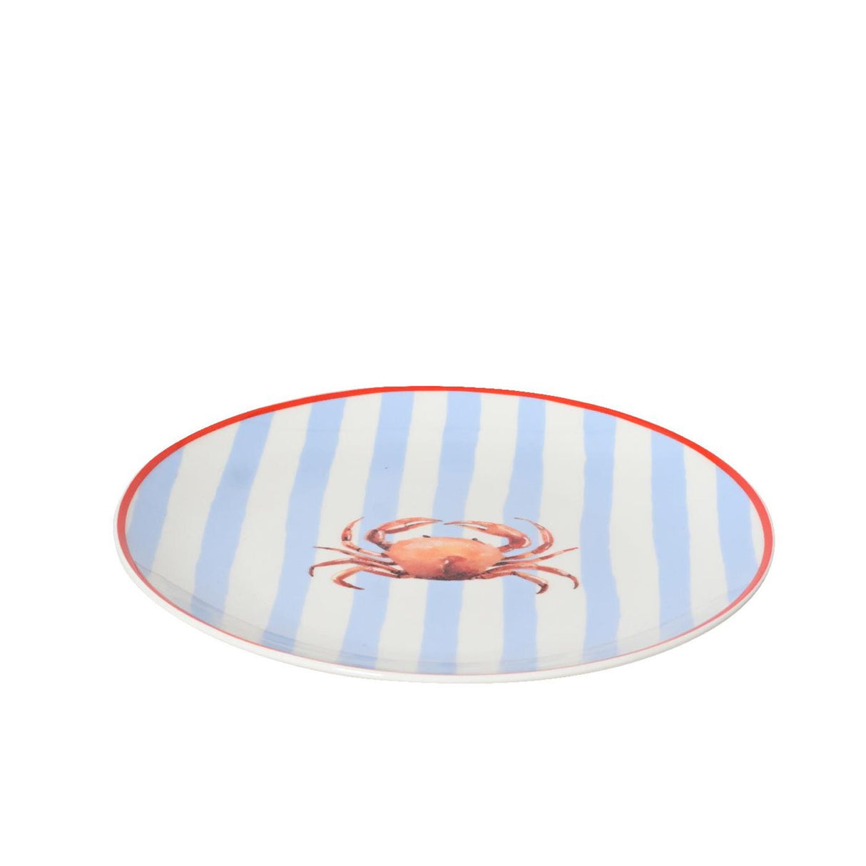 Assiette petit-déjeuner Decoris crabe porcelaine ø19,4xh2cm