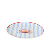 Assiette petit-déjeuner Decoris crabe porcelaine ø19,4xh2cm