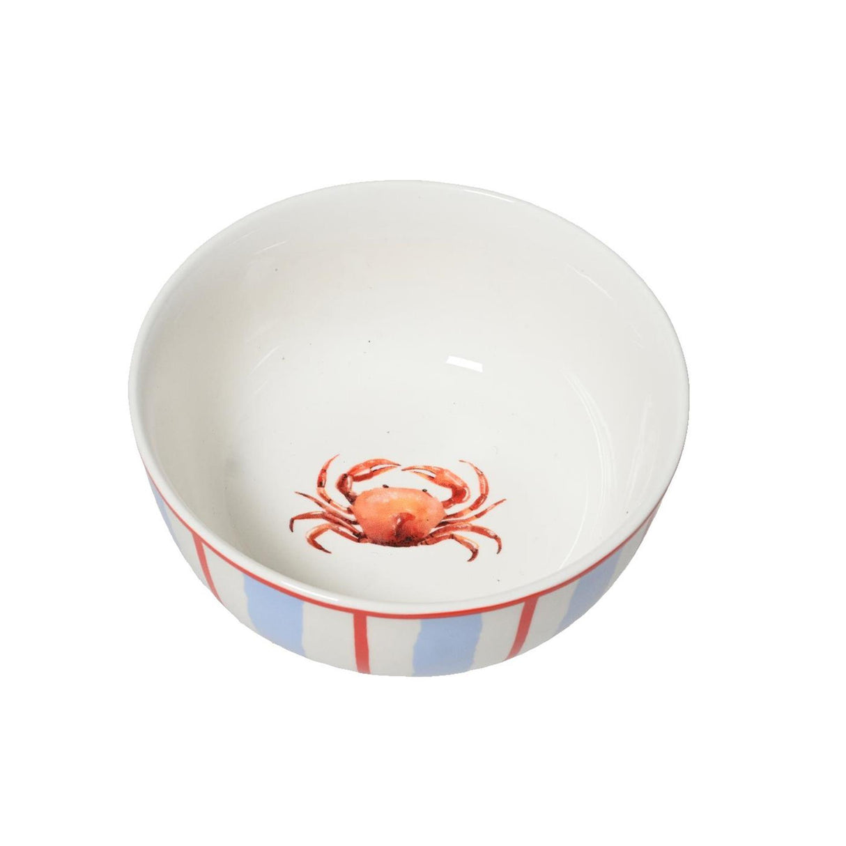 Bol en porcelaine Decoris crabe ø14xh6,3cm