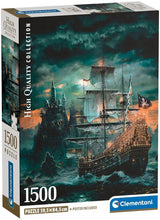 Puzzle Clementoni le bateau pirate - 1500 pcs.