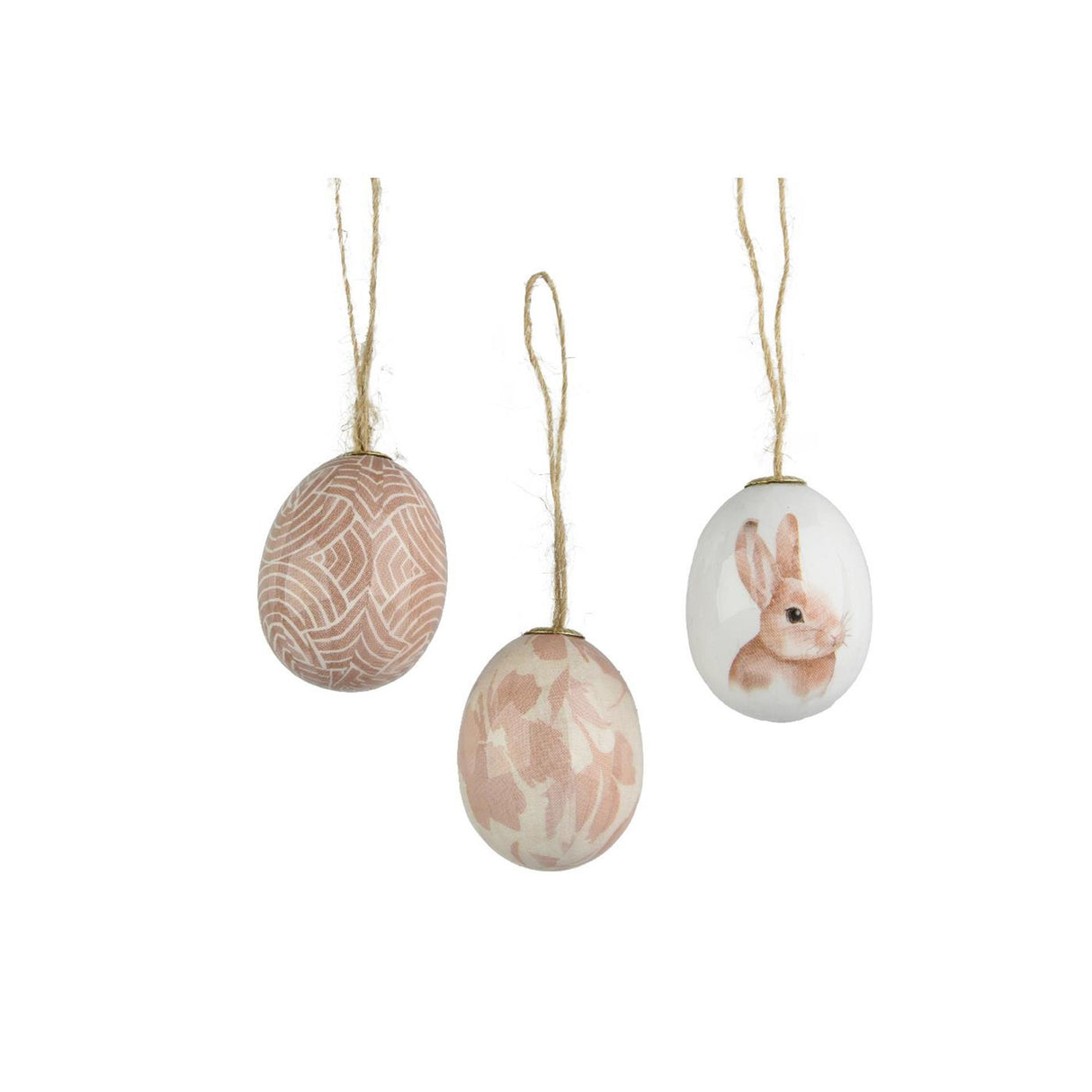 Decoris décoration suspendue oeuf mousse ø4xh6cm