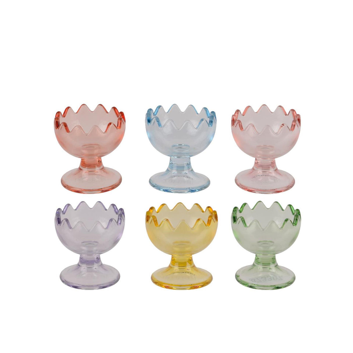 Coquetier Decoris verre ø5,5xh5,5cm