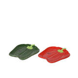 Assiette Decoris poivre dolomite 16x13x2cm