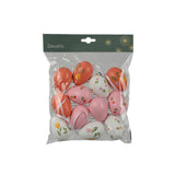 Decoris décoration à suspendre Oeuf de Pâques en polystyrène 6ø4xh6cm