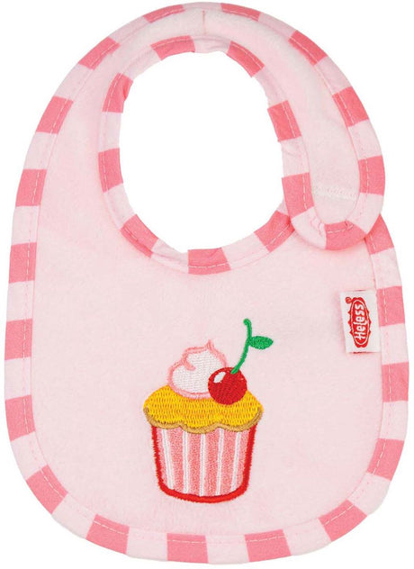 Bavoir pour poupée Heless, Emilys Cupcake