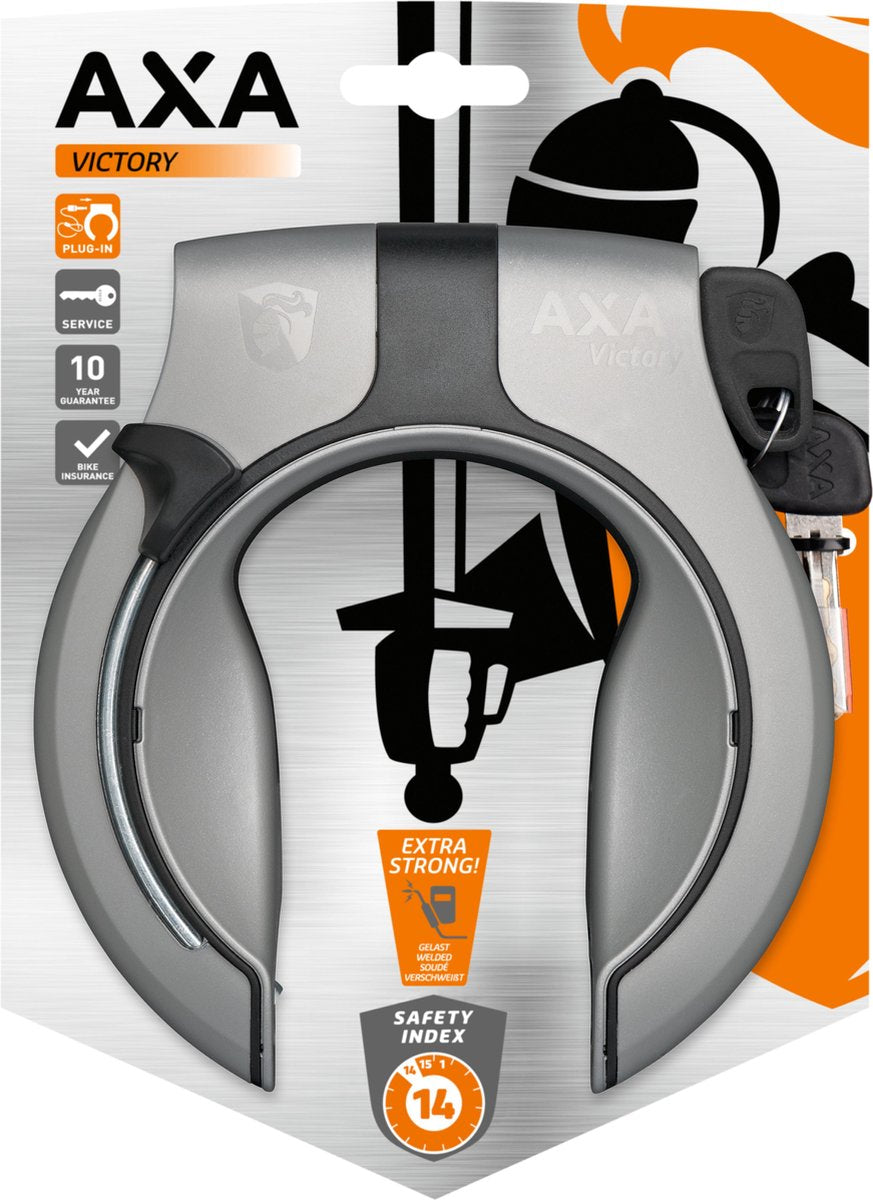 AXA Victory Ringslot - Art2, Gray, 10 mm - Sécurité maximale