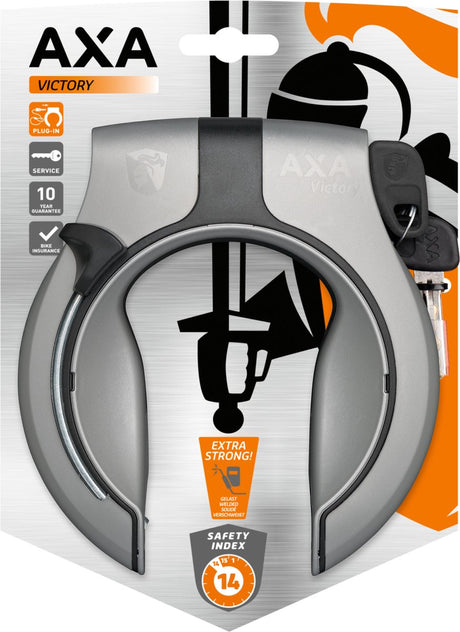 AXA Victory Ringslot - Art2, Gray, 10 mm - Sécurité maximale