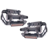 Edge pédale set MTB trekking luxe en aluminium noir