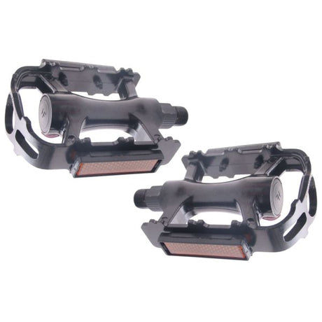 Edge pédale set MTB trekking luxe en aluminium noir