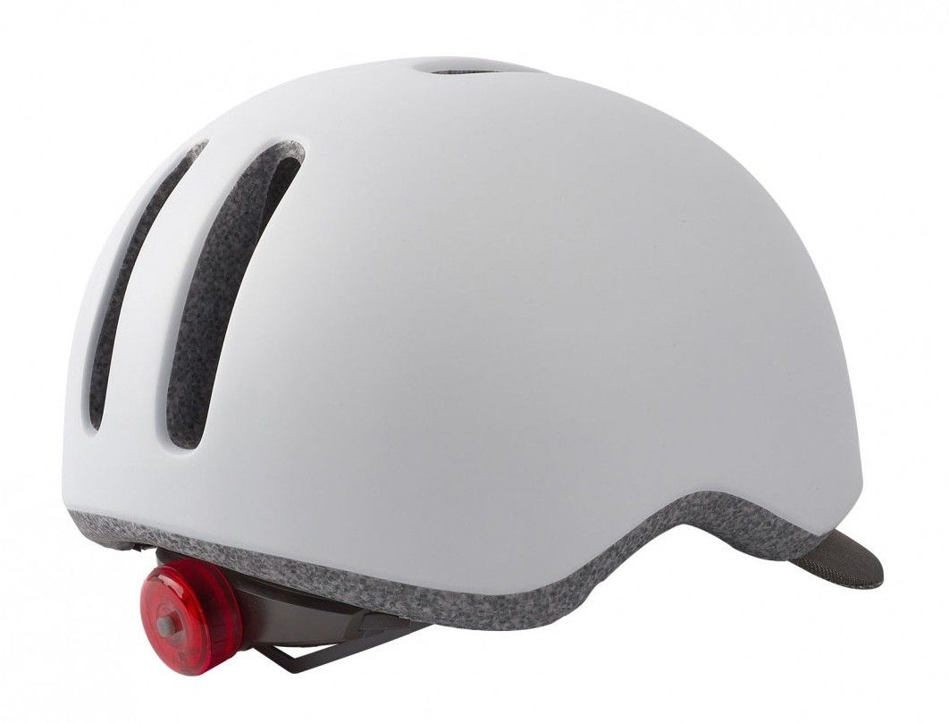 Polisport helmet commuter matt white gray L 58-61cm