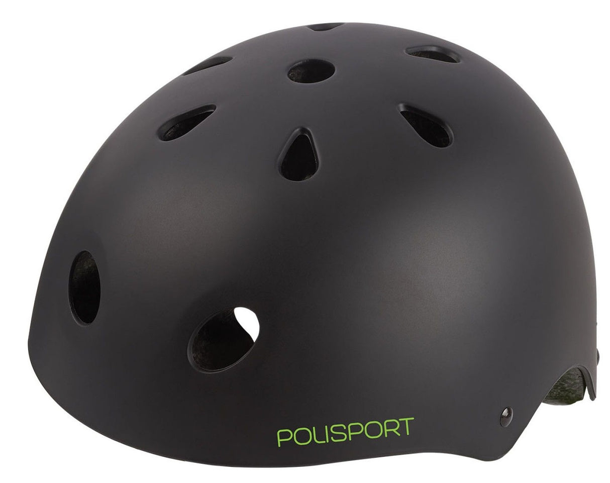 Polisport Urban Radical Cykelhjelm S 53-55 cm Graffiti Black Green