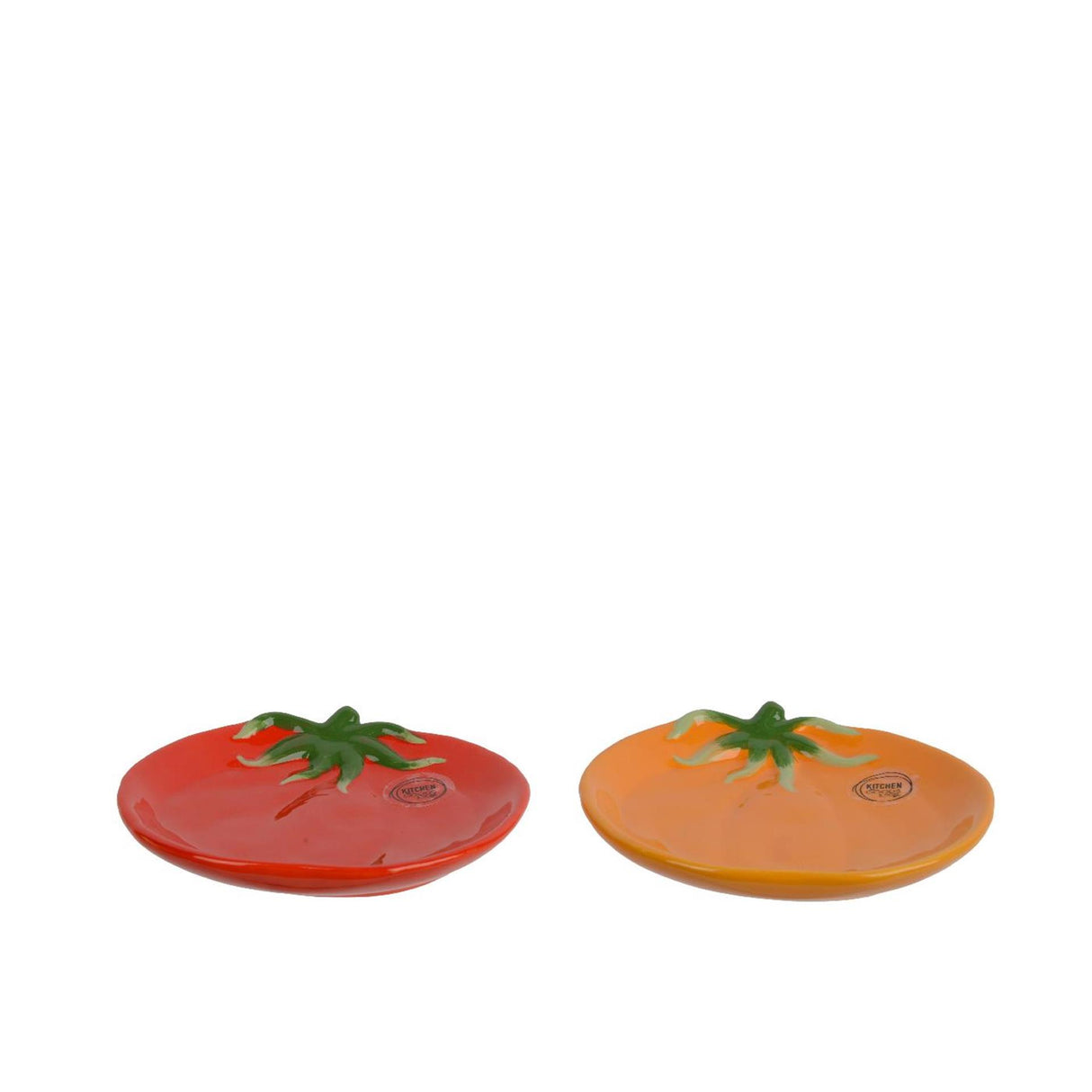 Assiette Decoris tomate 16x15,5x2,5cm